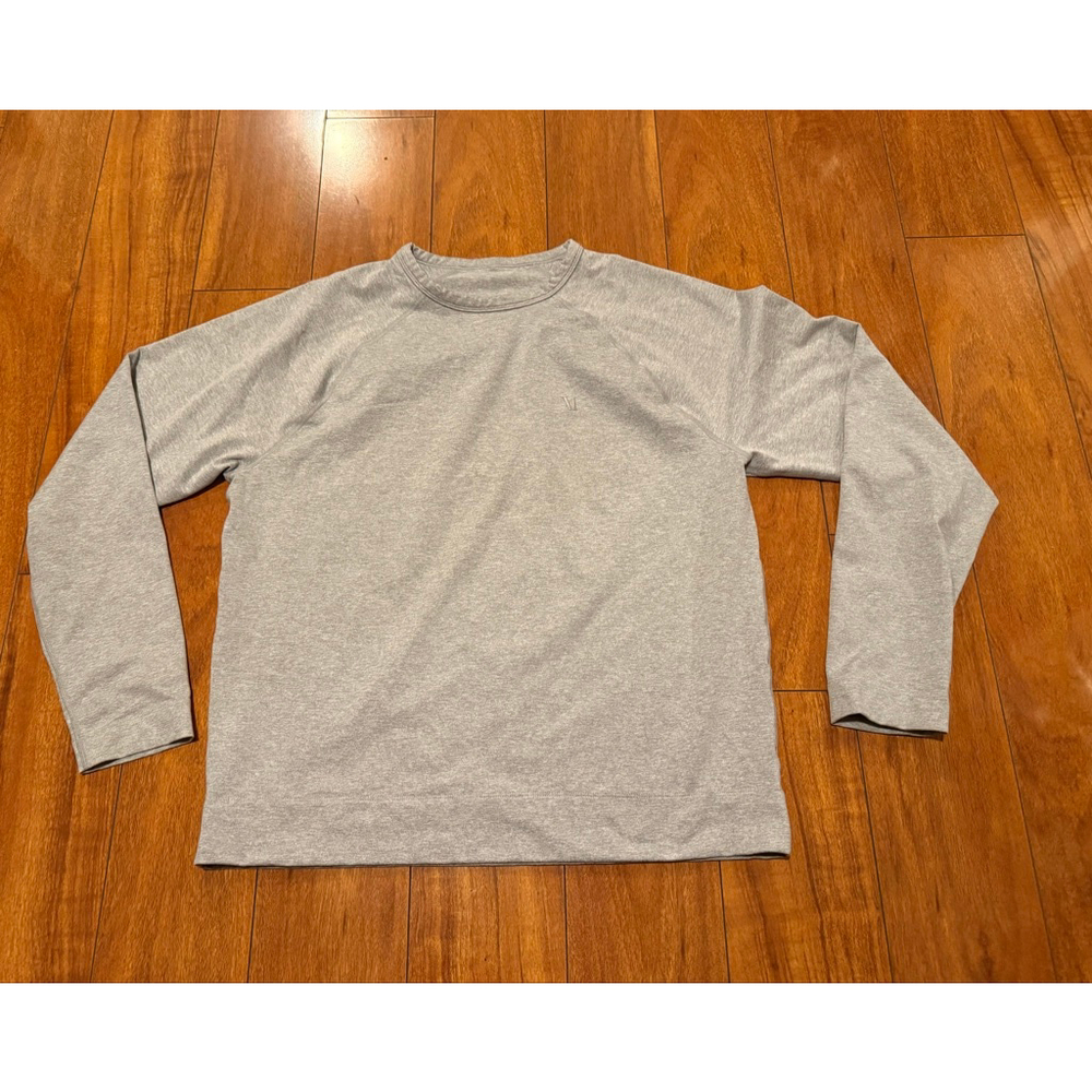 Men's Unbranded Gray Long Sleeve Sweatshirt L
